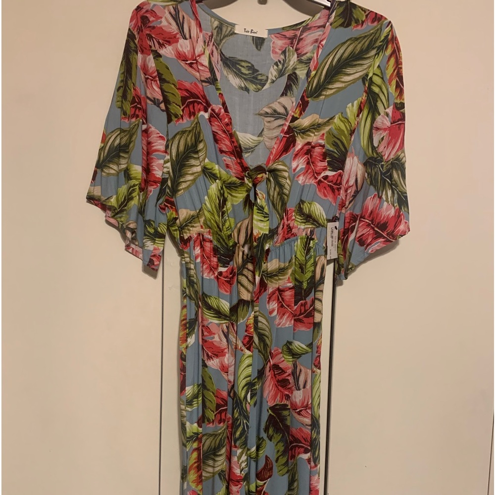 Floral pant jumper.